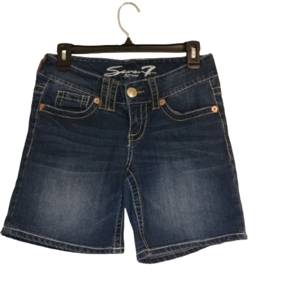 Seven7 Blue Jean Shorts